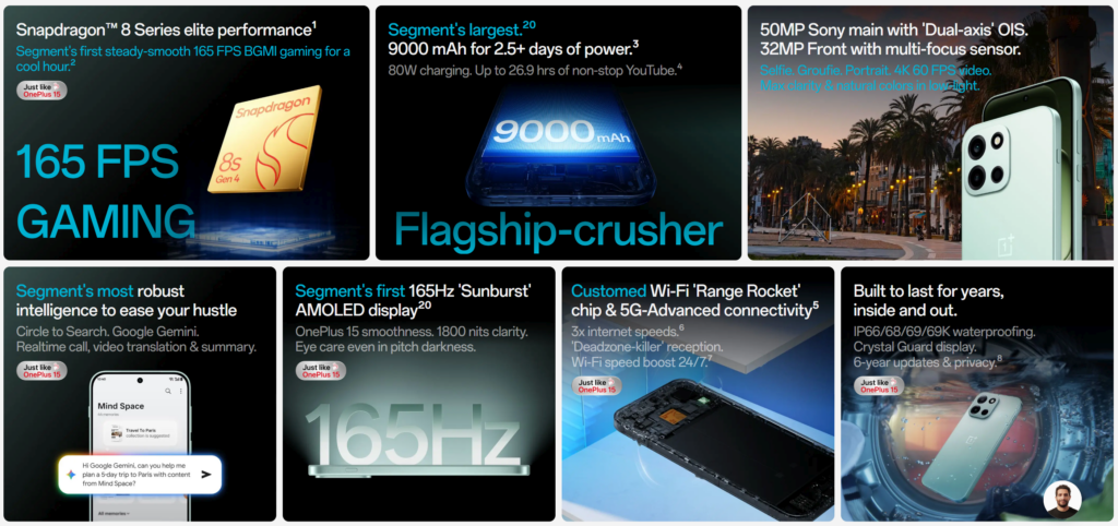 OnePlus Nord 6 key features