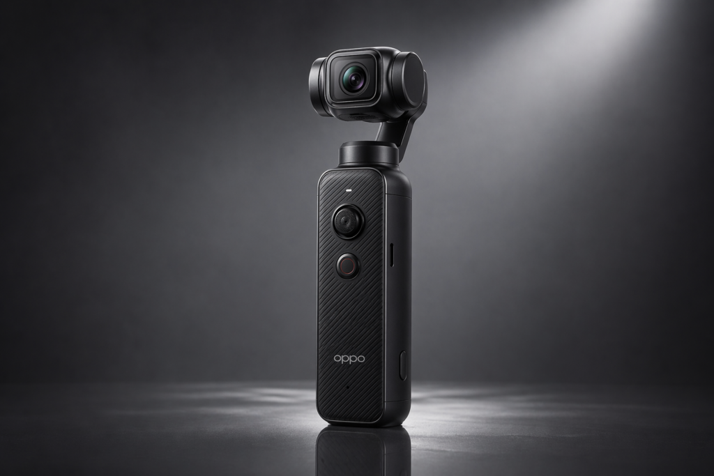 Oppo gimbal camera (AI-generated image)