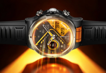 Rogbid launches SpinX smartwatch with optical scroll wheel, 1100mAh battery & a flashlight Rogbid SpinX smartwatch