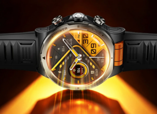 Rogbid launches SpinX smartwatch with optical scroll wheel, 1100mAh battery & a flashlight Rogbid SpinX smartwatch