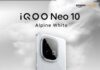iQOO Neo 10’s Alpine White variant officially revealed, here’s when it will go on sale iQOO Neo 10 - Alpine White