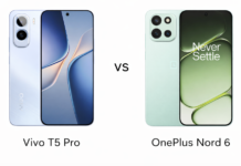 Vivo T5 Pro vs OnePlus Nord 6 Comparison: Power, Battery, Camera vivo vs oneplus