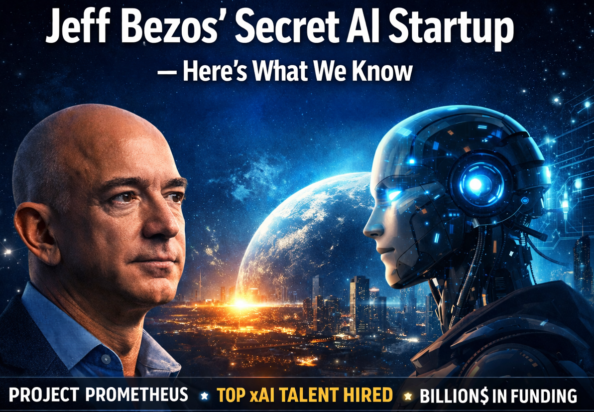 Inside Project Prometheus: The Secret AI Startup of Jeff Bezos, That’s Hiring Top xAI Talent