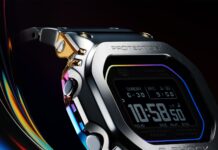 Casio G-Shock GMW-BZ5000RC-1 Hits Europe With Rainbow Metal Design