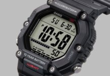 Casio AE-1600HX Series Watches Debuts with Large Display, 100m Water Resistance & 10-Year Battery Life Casio AE-1600HX series