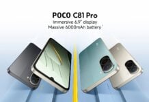Poco C81 Pro launches with 6.9″ 120Hz display and 6000mAh battery