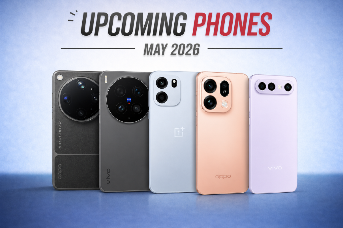Top 5 upcoming smartphone launches in May 2026 - Gizmochina