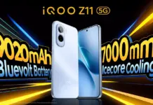 iQOO Z11 launches globally with Snapdragon 7s Gen 4, massive 9020mAh battery, 144Hz display