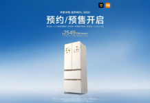 Xiaomi launches Mijia Refrigerator 400L French-style with 60-minute automatic ice-making