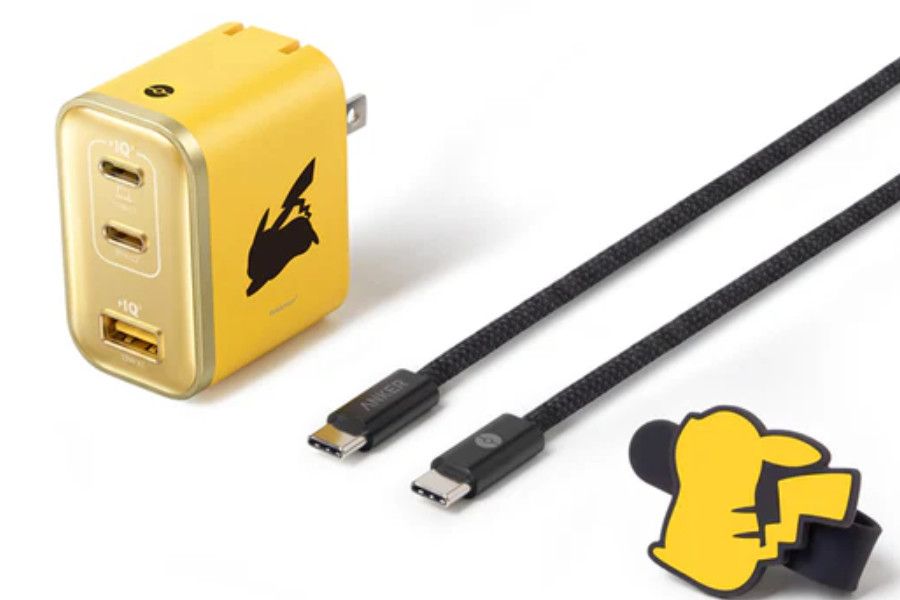 Anker USB Fast Charger 70W Pikachu Model
