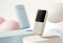 Baseus launches 20,000mAh 30W power bank with two built-in cables & LED display Baseus 20000mAh 30W power bank
