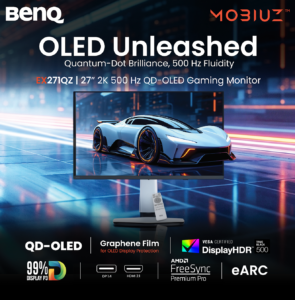 BenQ Mobiuz EX271QZ gaming monitor