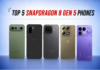5 Best Snapdragon 8 Gen 5 phones Best Snapdragon 8 gen 5 phones list
