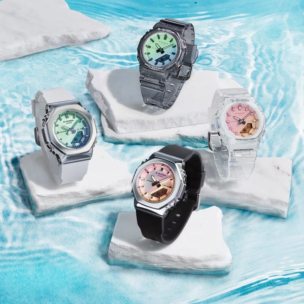 Casio GMA-P2100SR-1A, GMA-P2100SR-7A, GM-S2110SR-1A, GM-S2110SR-7A