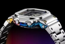 Casio launches $880 rainbow metal G-Shock watch in the US Casio GMW-BZ5000RC-1 watch