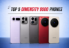 Top 5 Dimensity 9500 phones in 2026 Dimensity 9500 phones
