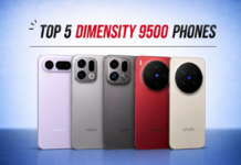 Top 5 Dimensity 9500 phones in 2026 Dimensity 9500 phones