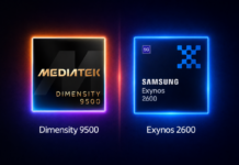 Dimensity 9500 vs Exynos 2600: Spec sheet, benchmark score, and more Dimensity 9500 vs Exynos 2600