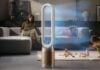 Dyson launches new air purifying fan with a camera that tracks users around the room Dyson Find+Follow Purifier Cool