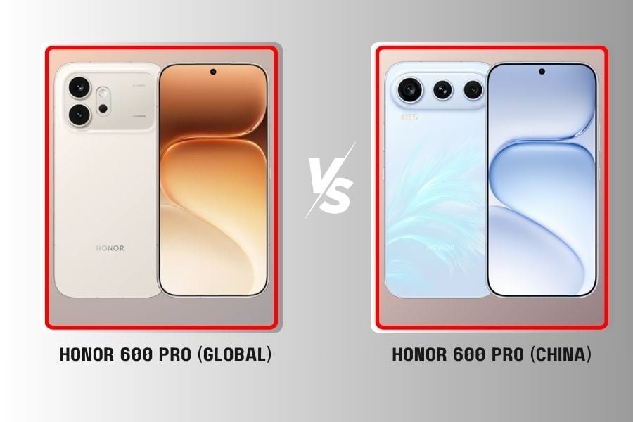 Honor 600 Pro Global vs Chinese Model