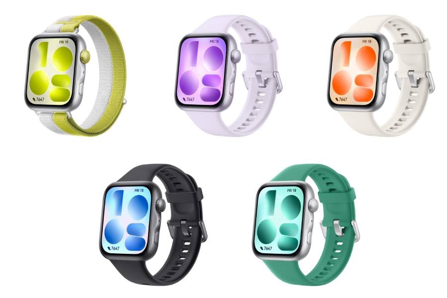 Huawei Watch Fit 5 color options