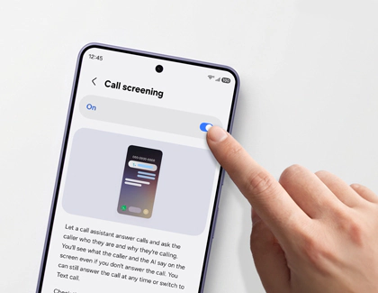 One UI 8.5 Call Screening