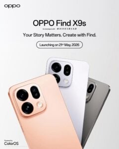 Oppo Find X9s launch date