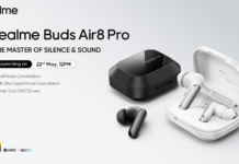 Realme Buds Air 8 Pro, Watch S5 key features, design revealed; Launching alongside Realme 16T Realme Buds Air 8 Pro