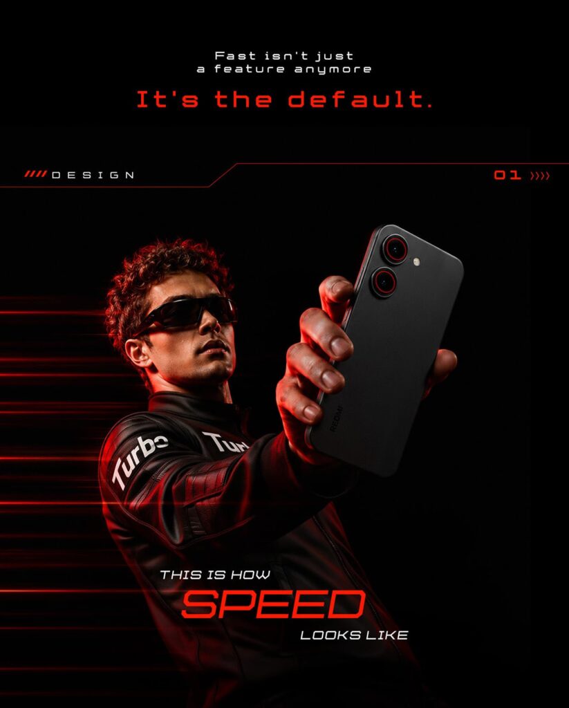 Redmi Turbo 5 India teaser