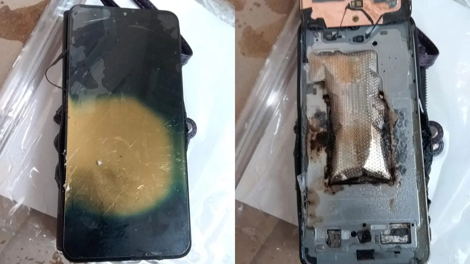 can a smartphone explode while charging? real risks,... Third incident in 2026: Galaxy S25 FE reportedly explodes while ...