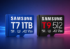 New Samsung T7 and T9 microSD cards target gamers and creators in India Samsung T7 and T9 microSD cards