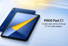 Poco Pad C1 launches globally with Snapdragon 6s 4G Gen 2, 2K display, and 7,600mAh battery
