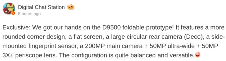 Vivo X Fold 6 Specs Leak