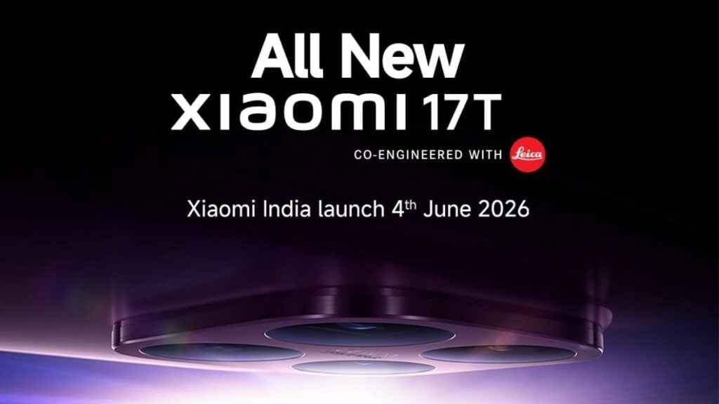 Xiaomi 17T India launch date