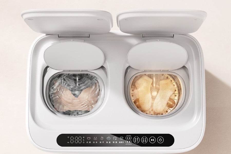 Xiaomi Mijia Mini Dual Zone Washing and Drying Machine Containers