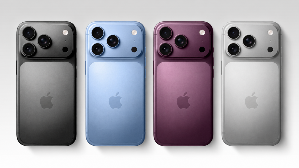 iPhone 18 Pro series AI-generated render