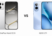 OnePlus Nord CE 6 vs iQOO Z11 5G: Which Mid-Ranger Should You Buy in 2026? OnePlus Nord CE 6 and iQOO Z11