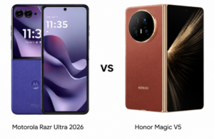 Motorola Razr Ultra 2026 vs Honor Magic V5