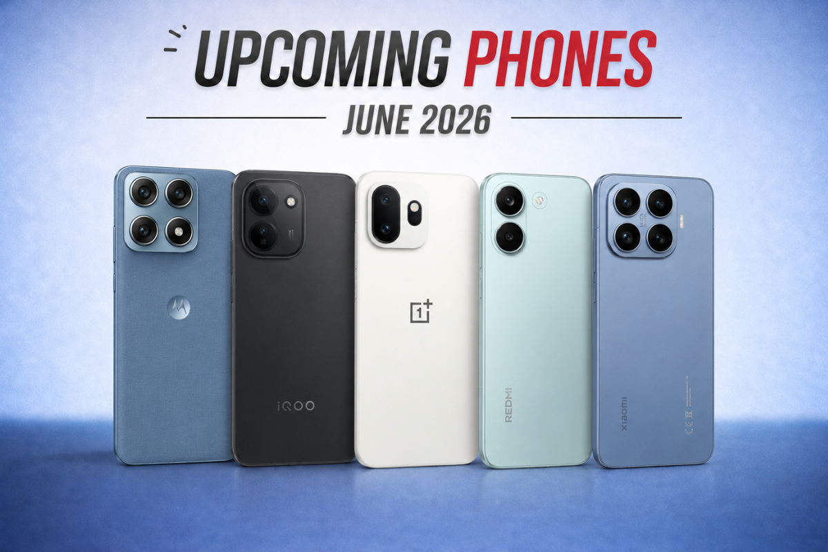 Top 5 upcoming smartphone launches in June 2026 - Gizmochina