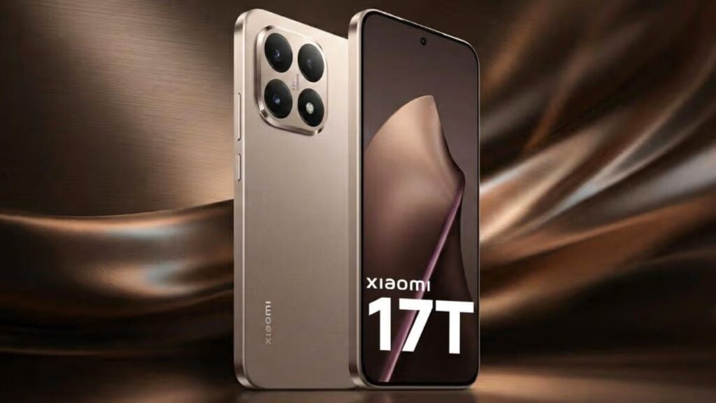 Teaser peluncuran Xiaomi 17T di India