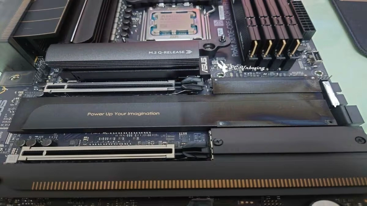 Intense heat from RTX 5090 discolors high-end motherboard in just 6 months