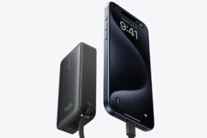 Anker Nano Power Bank (30W, Built-In USB-C Cable)