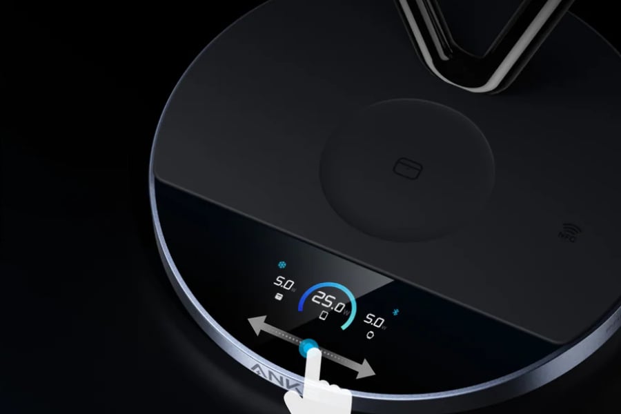 Anker Prime 3-in-1 wireless charger screen