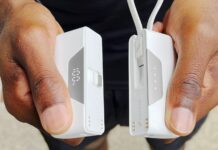 This 10,000mAh power bank splits into two independent power banks
