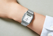 Casio launches vintage AQ230A-7DMQY watch with stainless steel band in the US Casio AQ230A-7DMQY