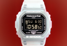 Casio launches new translucent G-Shock that blends 90s streetwear style with rugged durability Casio DW-5600TNT-7 G-Shock