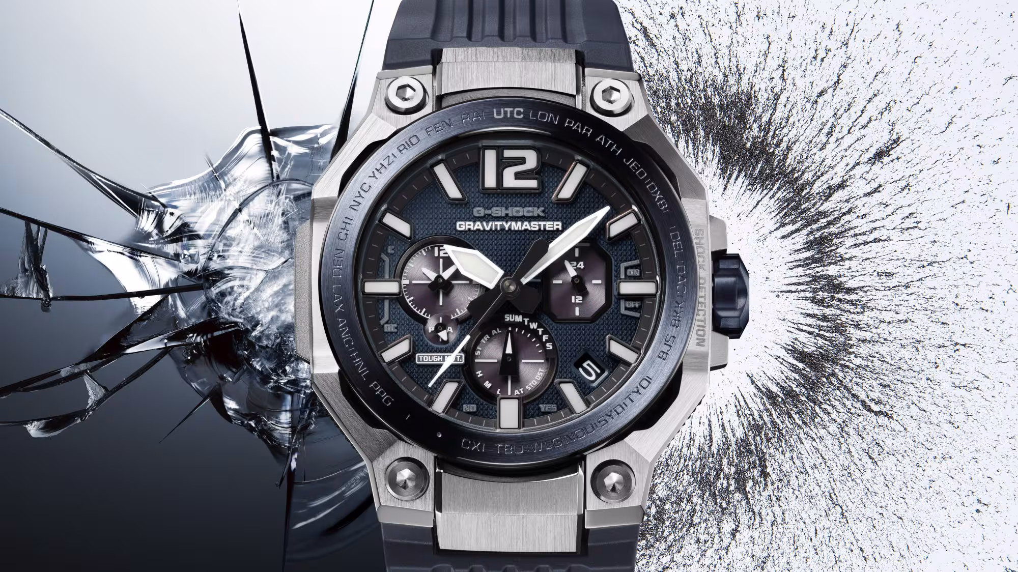 Casio G-Shock GravityMaster GWR-B3000 watches