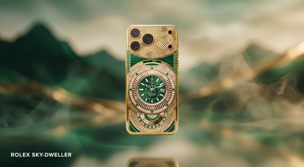 Caviar Rolex Sky-Dweller traveler