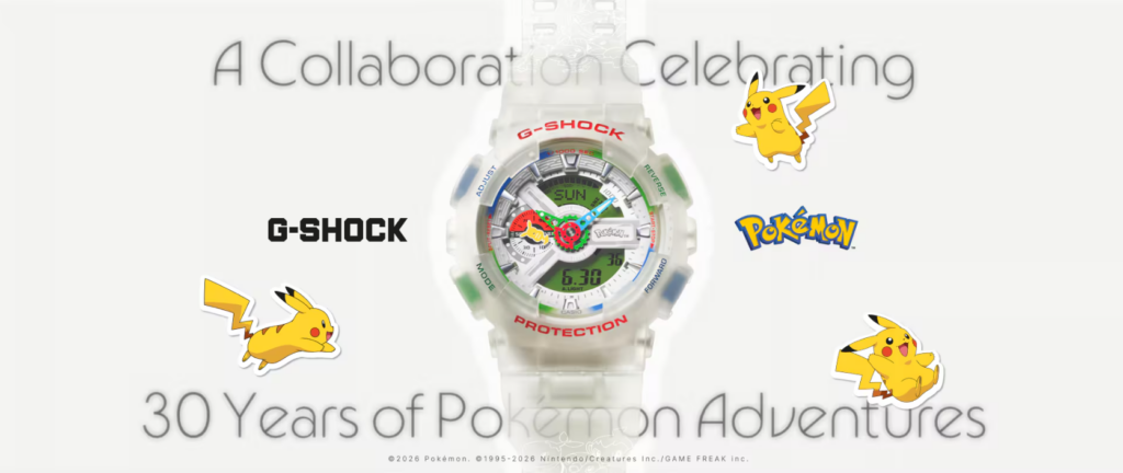 G-Shock Pokemon watch
