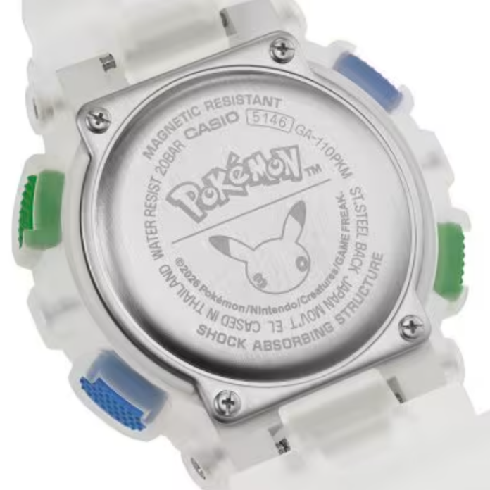 Translucent Band G-Shock just made the ultimate Pokémon watch, and it's packed with ...